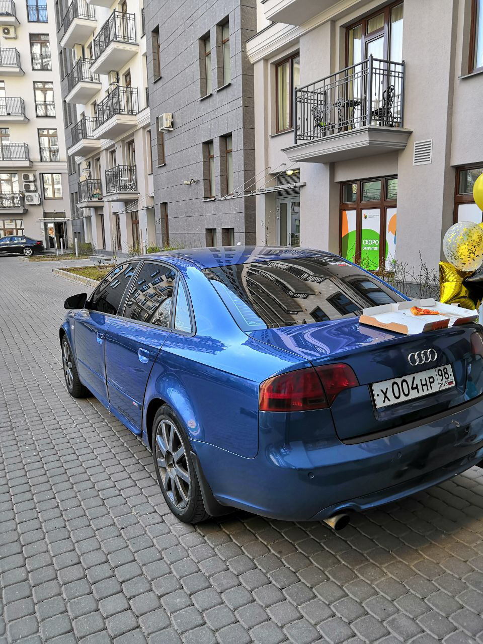 50) Замена колодок в круг, замена внешнего шрус-а и то)) — Audi A4 (B7 ...