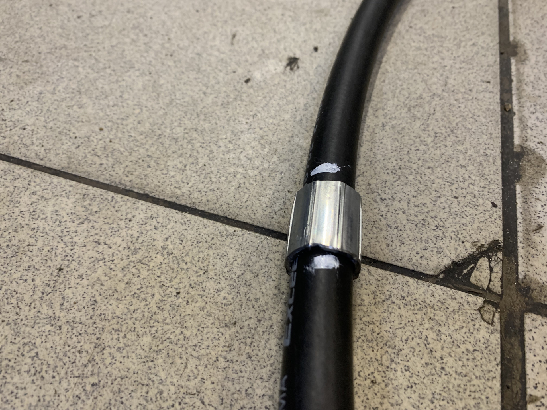 Гур, ремонт шланга высокого давления — Nissan Gloria (10G), 3 л, 1997 ...