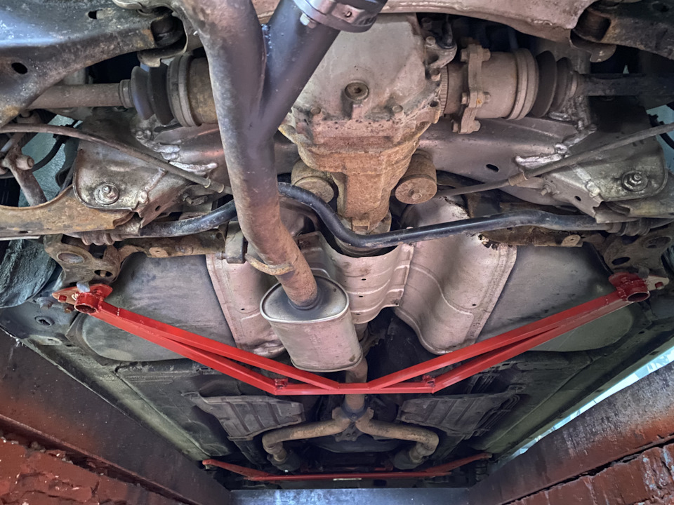 W-образная распорка — Infiniti FX (1G), 3,5 л, 2006 года | тюнинг | DRIVE2