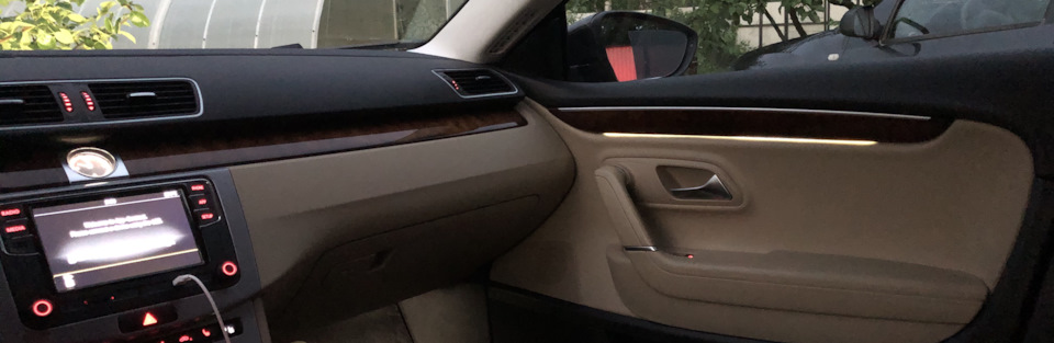Правая сторона — Volkswagen Passat CC