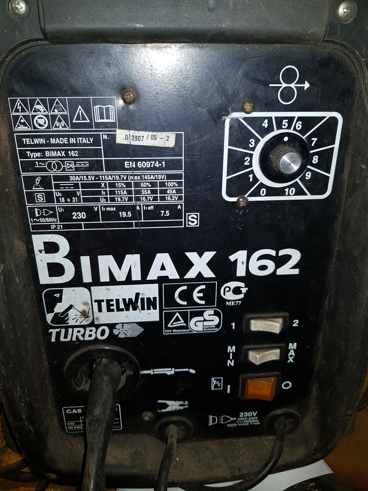 Схема bimax 152 telwin