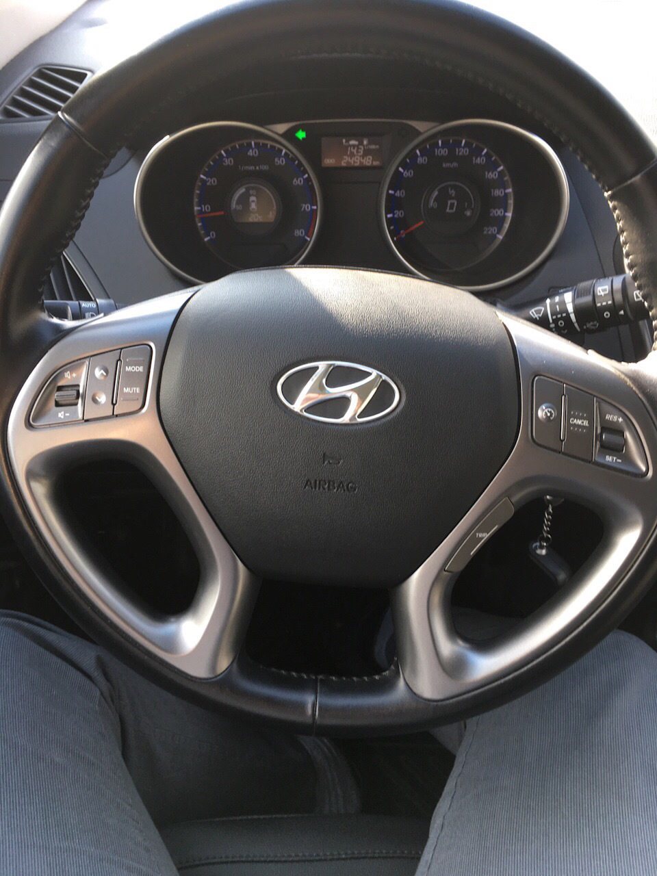 Как снять руль ix35 Может кому нужно накладка руля под Handsfree, и руль от версии Start LE с круизо
