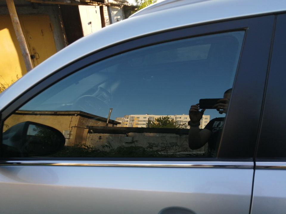 Установка каркасных шторок — KIA Sportage (3G), 2 л, 2010 года ...