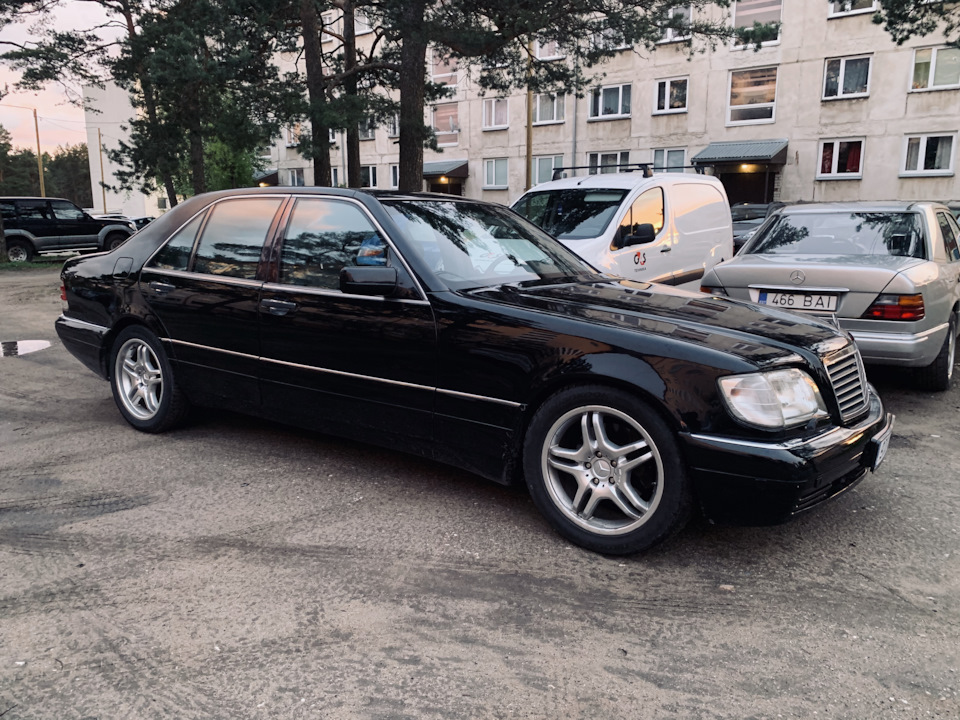 Кабан дома — Mercedes-Benz S-class (W140), 3 л., 1996 года | визит на ...