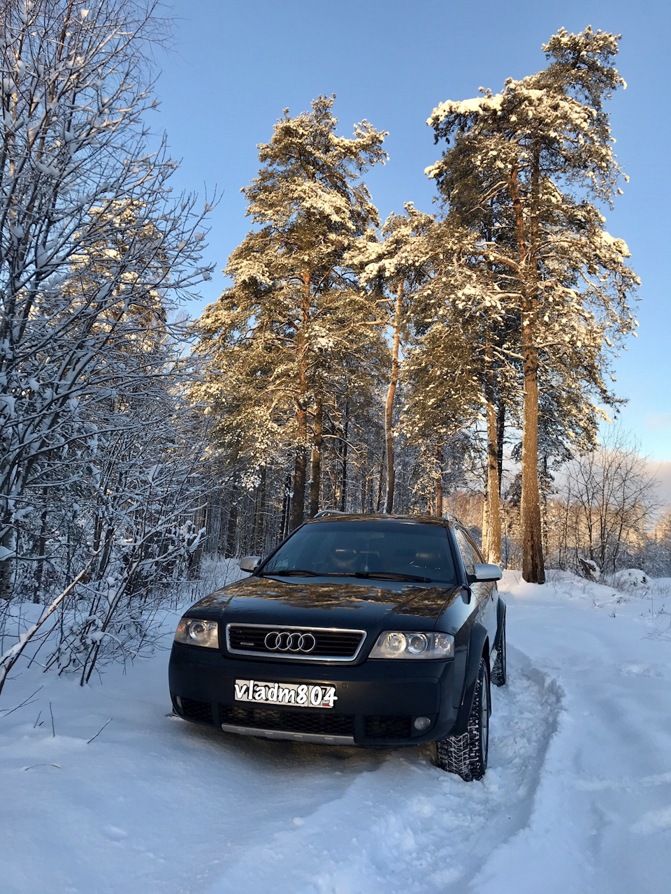 На лыжню — Audi Allroad (C5)