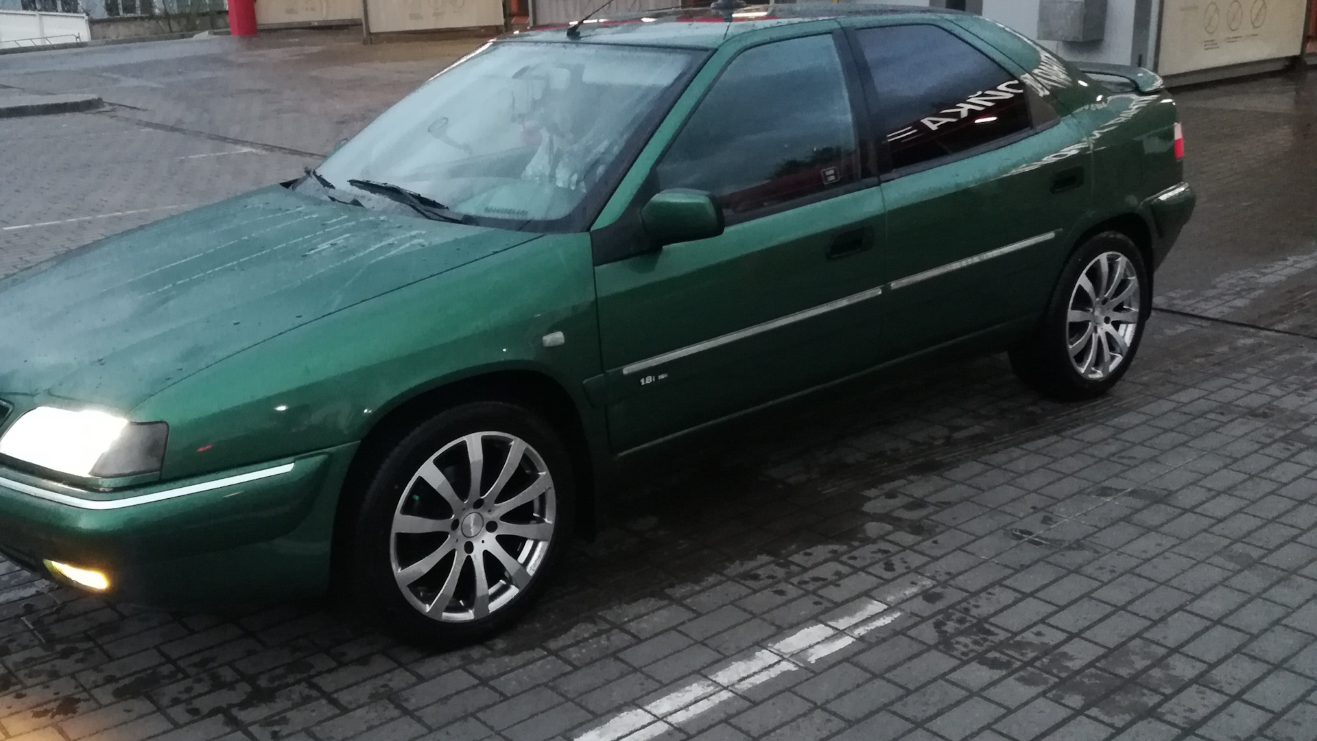 Citroen Xantia 1.8 бензиновый 1998 | Зелёный Металик на DRIVE2