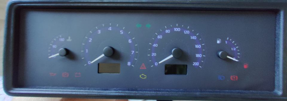 Готовая комбинация приборов 2114 и ее подключение — Lada 210740, 1,6 л ...