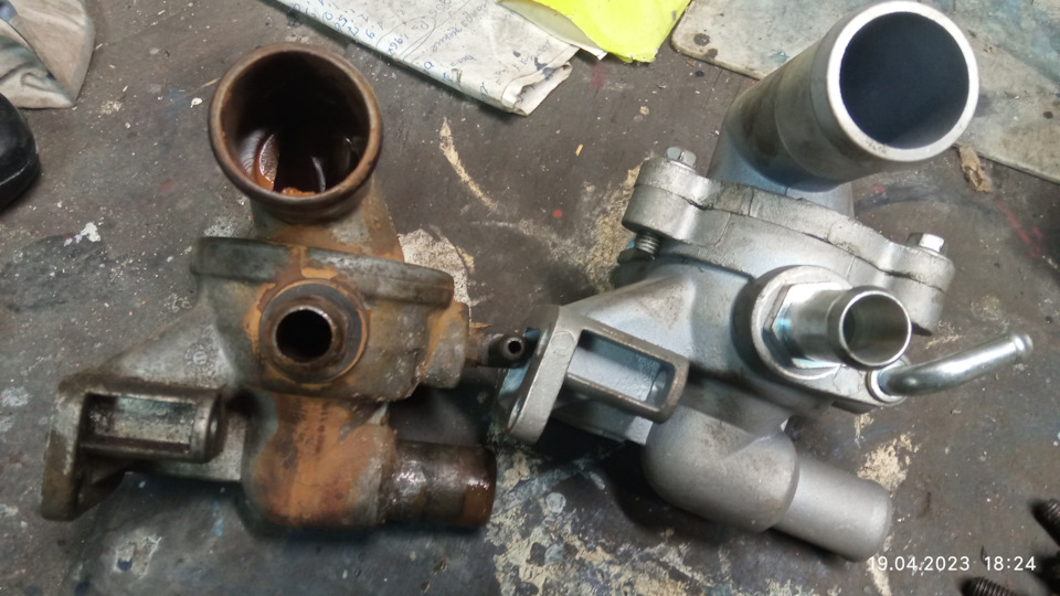 Китайский термостат LDV Maxus — Chrysler Voyager (4G), 2,5 л, 2003 года ...