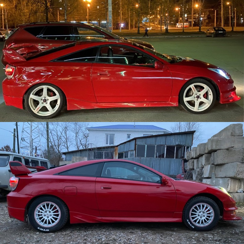 Подвеска. Замена стоек KYB Excel-G, пружины OBK. — Toyota Celica (230 ...