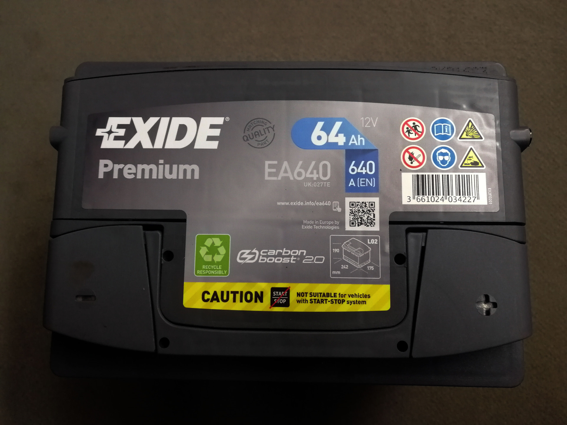 Купить Аккумулятор Exide Premium