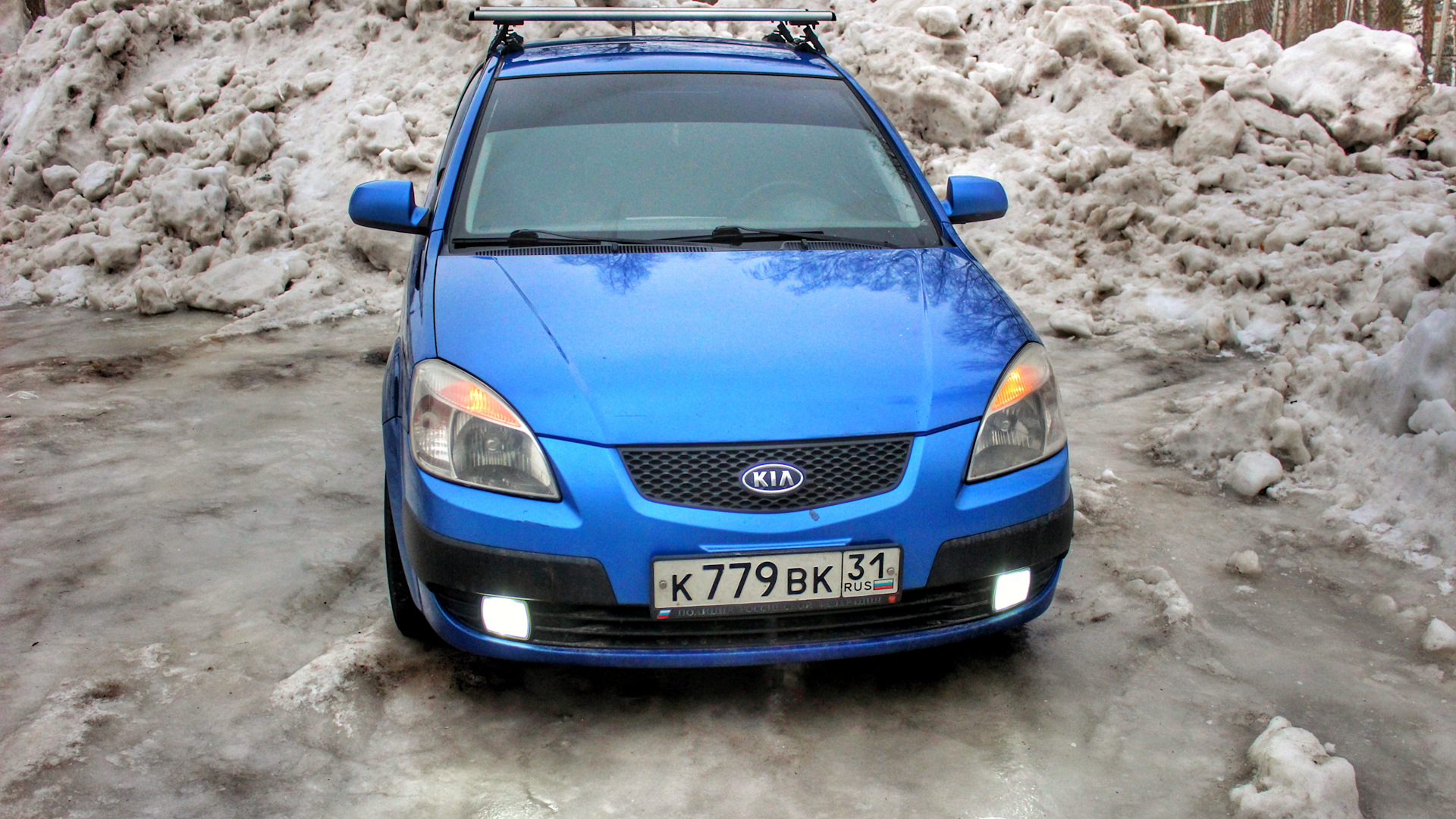 KIA Rio (2G) 1.4 бензиновый 2006 | 1.4 МТ POLICE 🚔 на DRIVE2