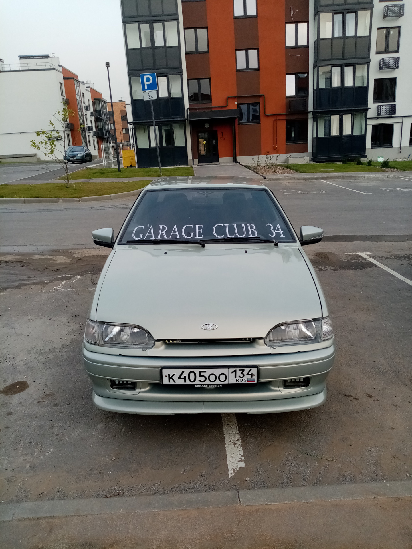 Губа на бампер — Lada 2115, 1,8 л, 2002 года | тюнинг | DRIVE2