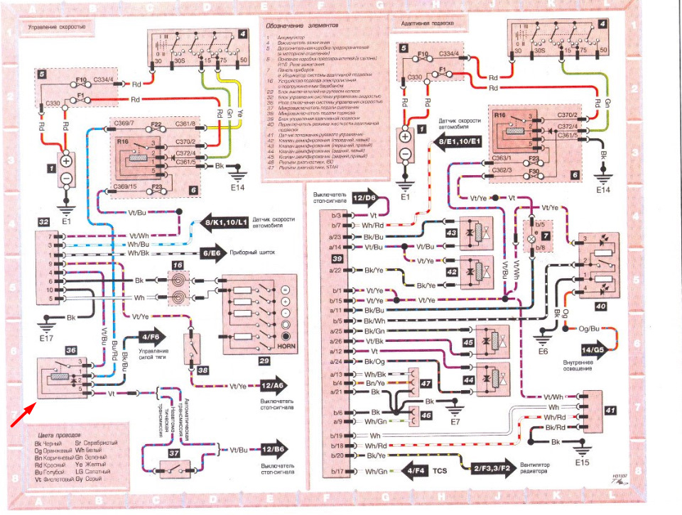 Схема форд мондео 2