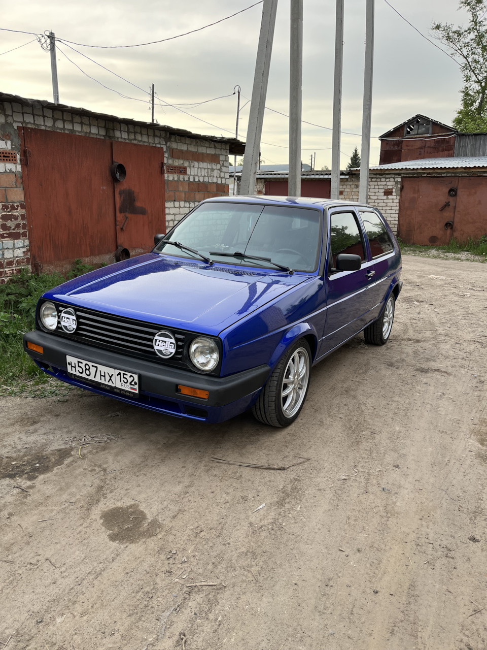 mk2_Новый костюм👔 — Volkswagen Golf Mk2, 2 л, 1988 года | кузовной ремонт  | DRIVE2