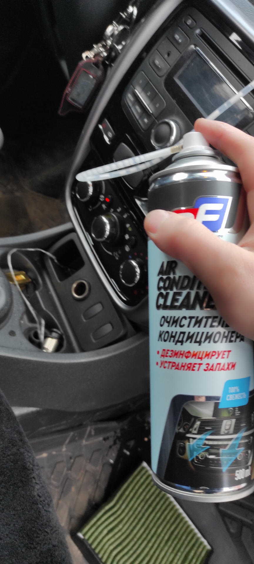 Салонный фильтр от RAF Filter в дастер — Renault Duster (1G), 1,6 л ...