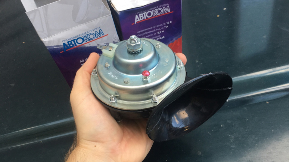 41. Замена клаксонов, ревизия VIN — Mitsubishi Pajero (2G), 3 л., 1999 ...