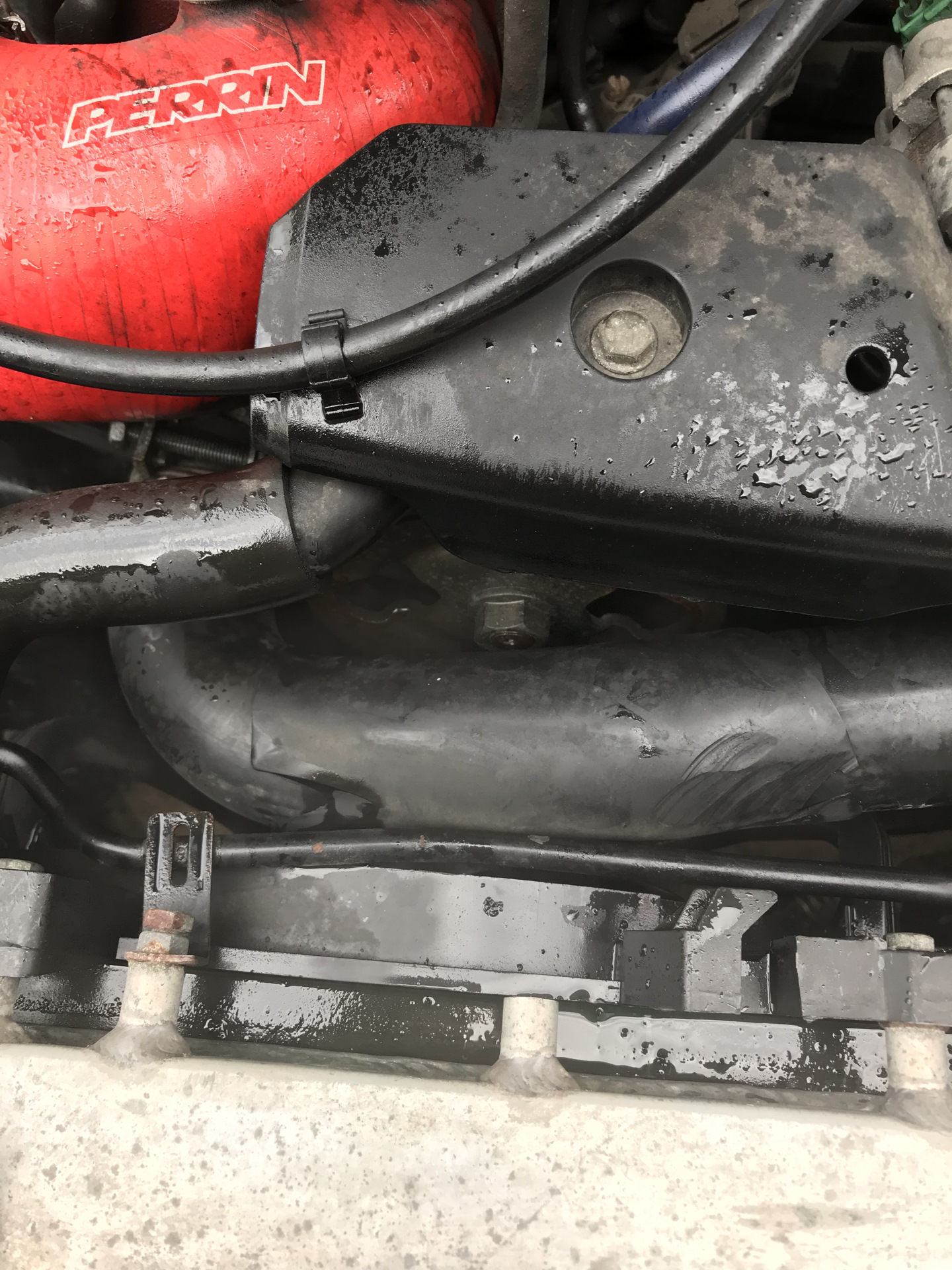 Верхний патрубок охлаждения((( — Subaru Impreza WRX STI (GD), 2 л, 2004 ...