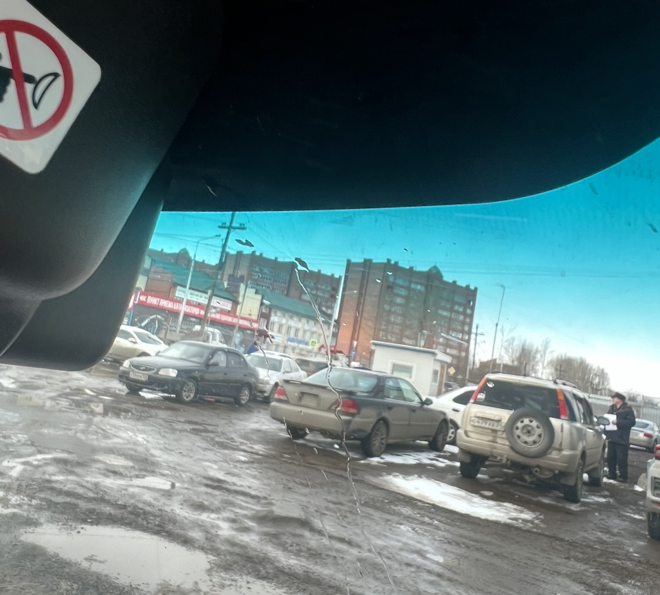 Переклейка лобового стекла по гарантии — Mitsubishi Delica D:2, 1,2 л ...