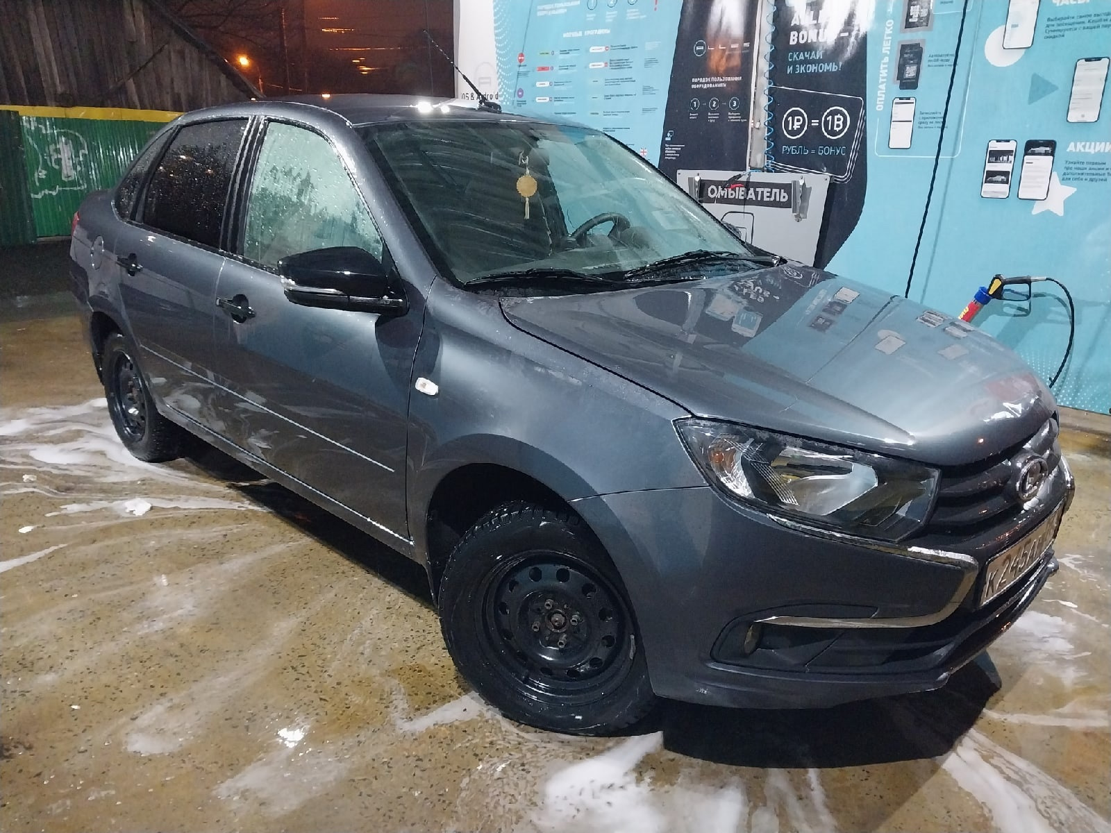 Штампованные диски ТЗСК Тольятти — Lada Гранта (2G) FL, 1,6 л, 2020 ...