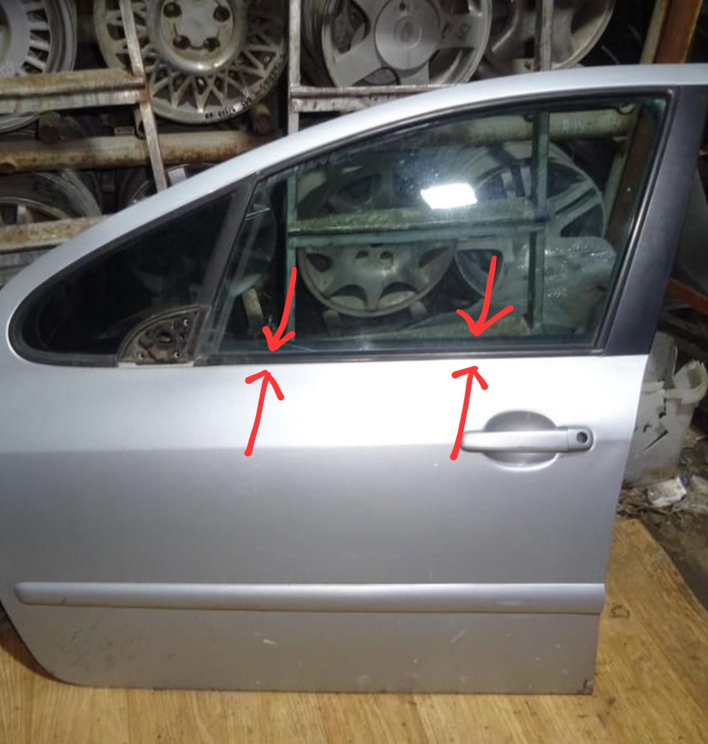 Уплотнитель стекла дверей — Peugeot 307, 1,6 л, 2003 года | аксессуары ...