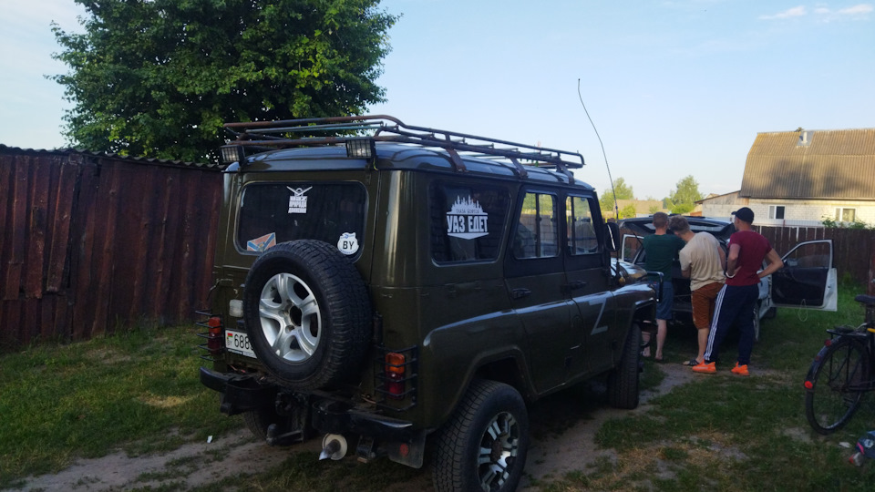 КПП АДС 5 ст на УАЗ 469 с мостами от патриот ДВС 421 — УАЗ 31519, 2,9 л ...
