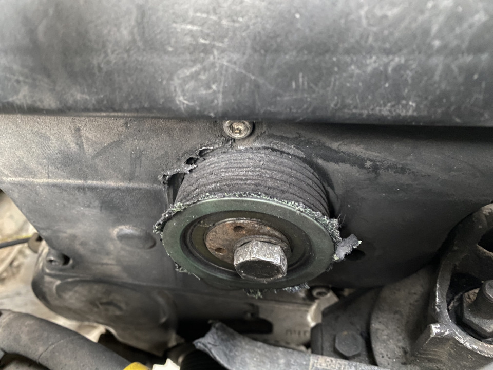 Причина порванного ремня генератора и снова вопрос — Lada 21124, 1,6 л ...