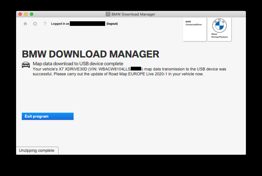 Как удалить bmw download manager