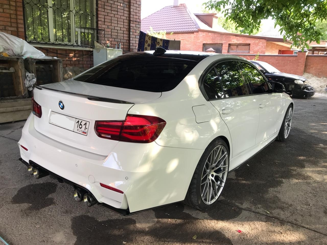 Расширение задних крыльев bmw f30