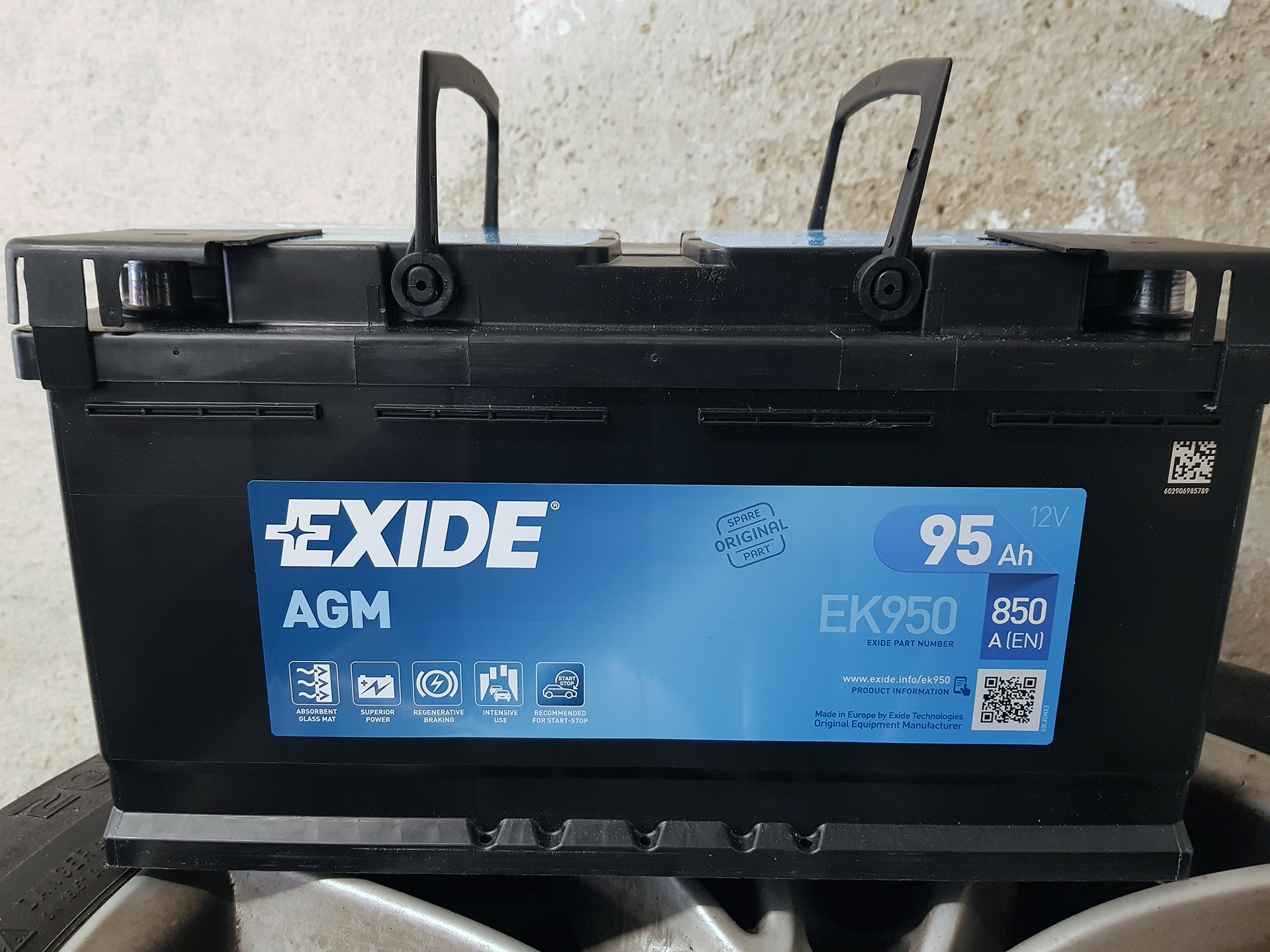 Exide ek950. 61216806755 Аналог Exide