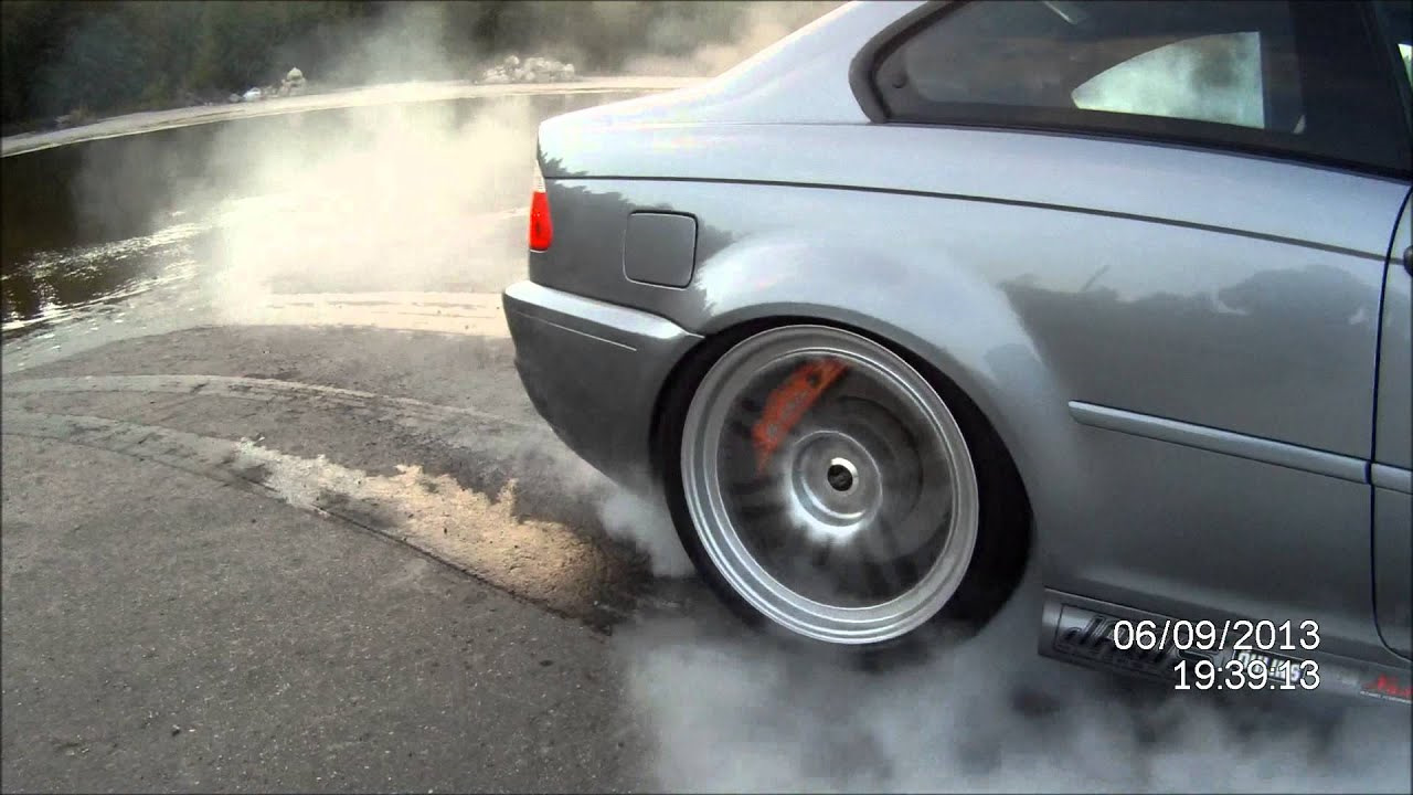 Burnout — BMW M3 Coupe (E46), 3,2 л, 2003 года | запчасти | DRIVE2