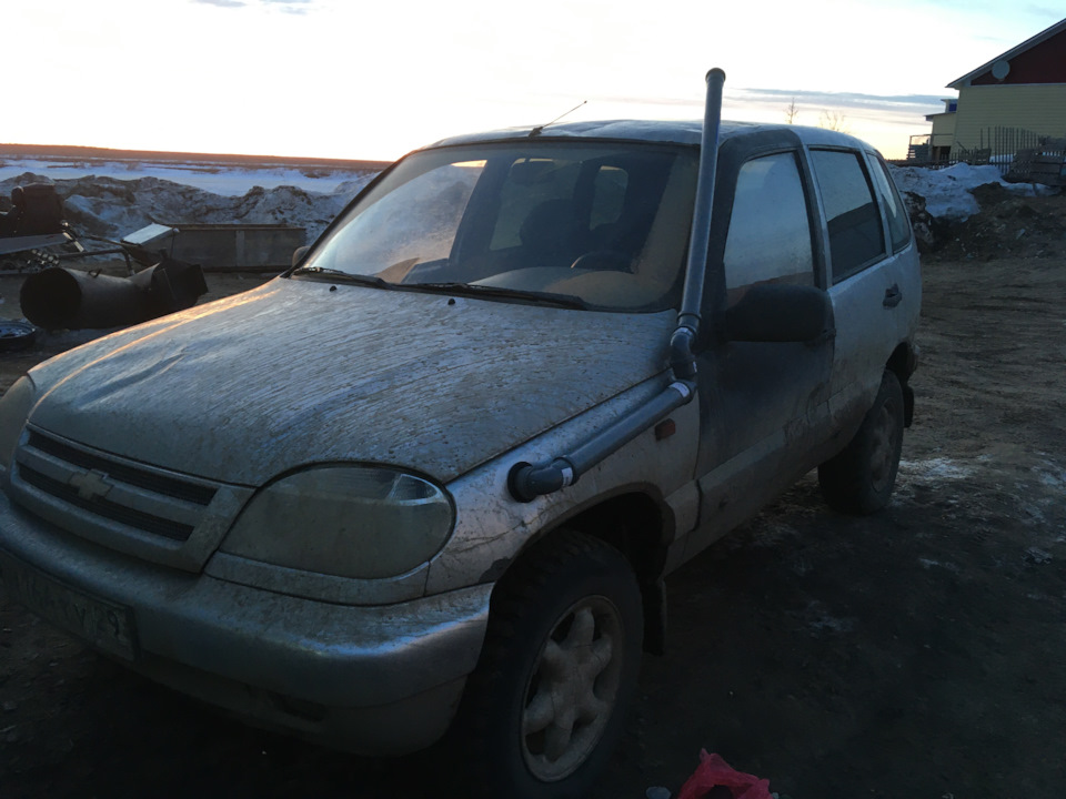 Сантехшноркель — Chevrolet Niva, 1,7 л, 2005 года | своими руками | DRIVE2