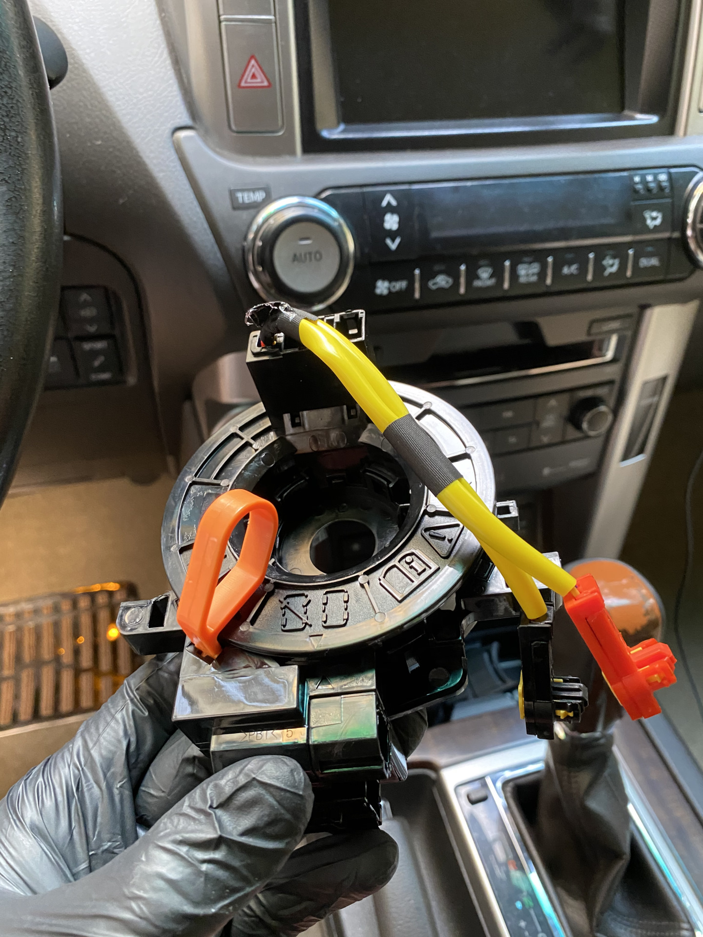 подрулевой шлейф тойота прадо 150