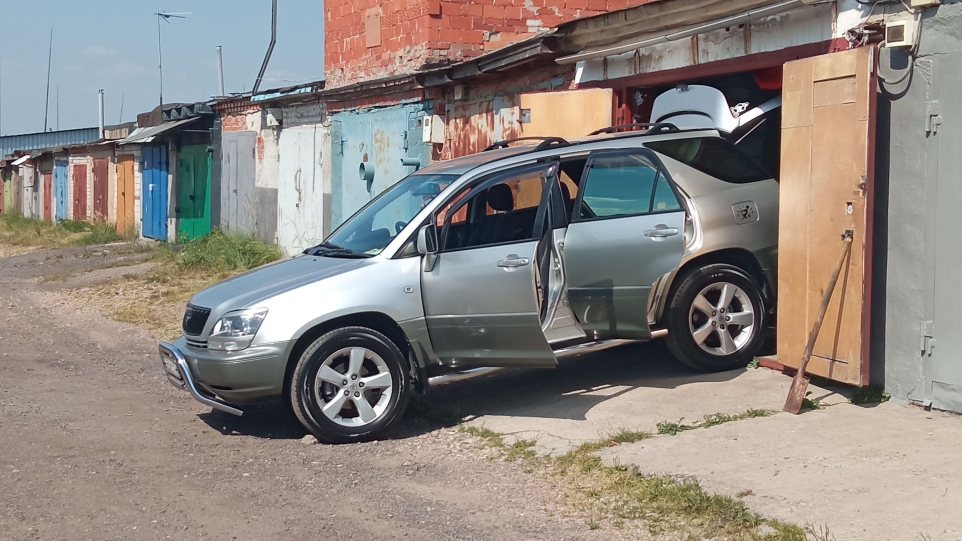 Toyota Harrier (1G) 2.4 бензиновый 2001 | 🤗 это, уася, жЫп 🤘 на DRIVE2