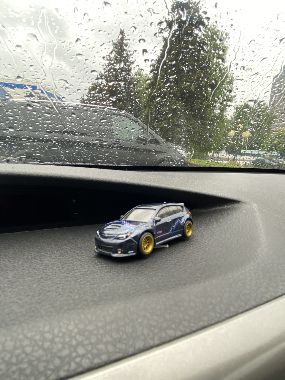 Моделька на торпеду — Subaru Impreza (GE/GH), 1,5 л, 2007 года ...