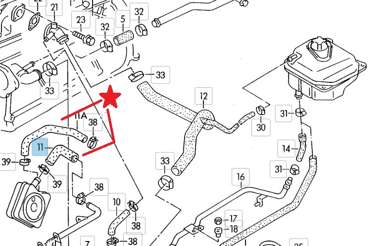 Схема охлаждения ауди а4. Патрубок охлаждающей жидкости Ауди а6с6. Патрубок теплообменника Ауди а6 с5 2.4. Трубки системы охлаждения Ауди 100 2.0.