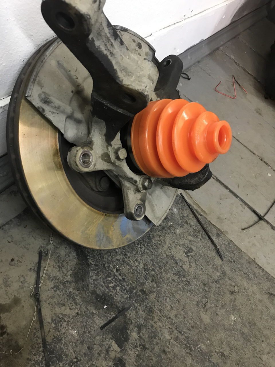 Примерка по шлицам в ступице — Suzuki Grand Vitara (2G)