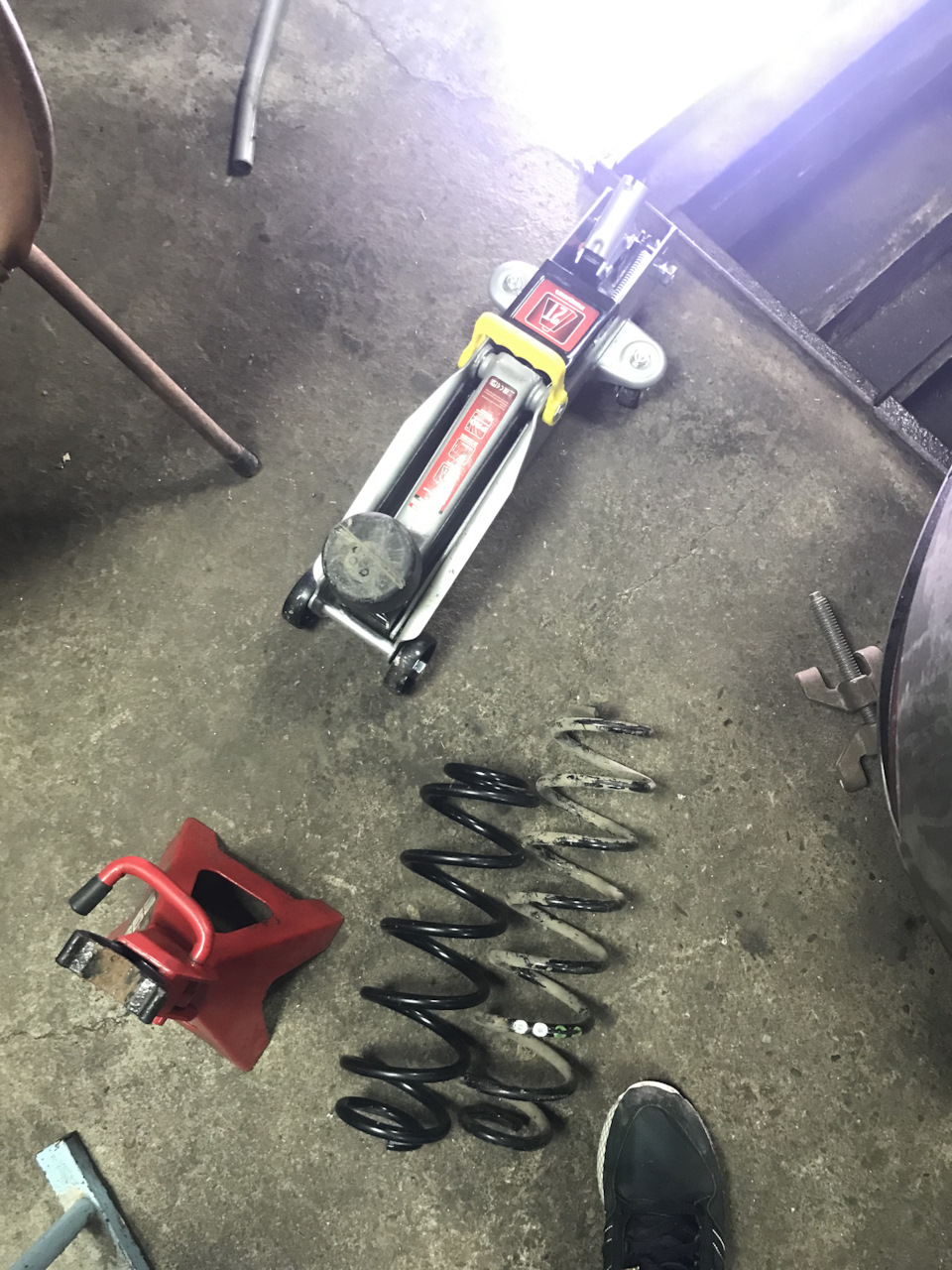 #9 Замена задних пружин lesjofors 4295053 и фильтра в бензобаке ...