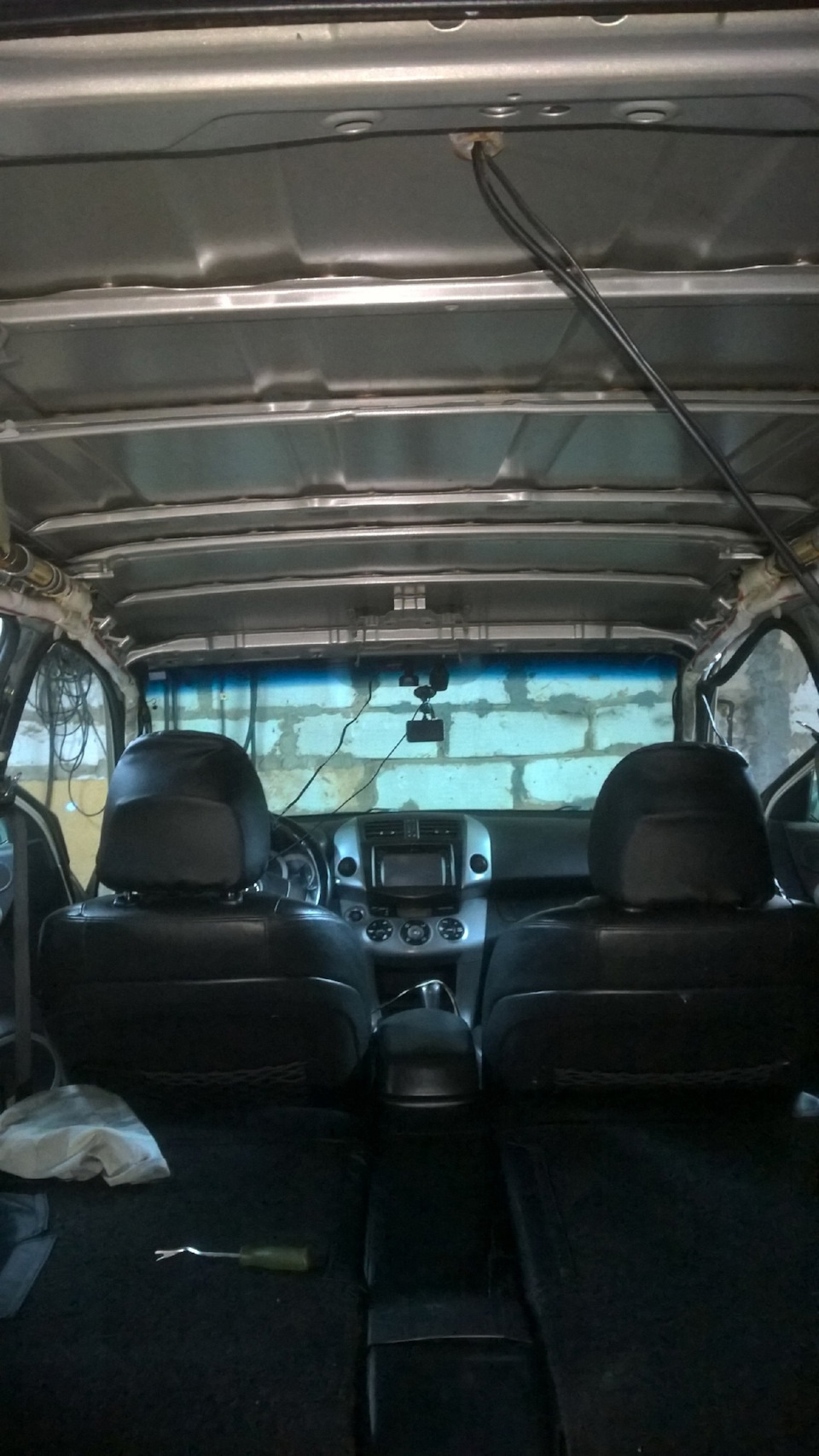 ШВИ потолка — Toyota RAV4 (III), 2 л, 2006 года | своими руками | DRIVE2