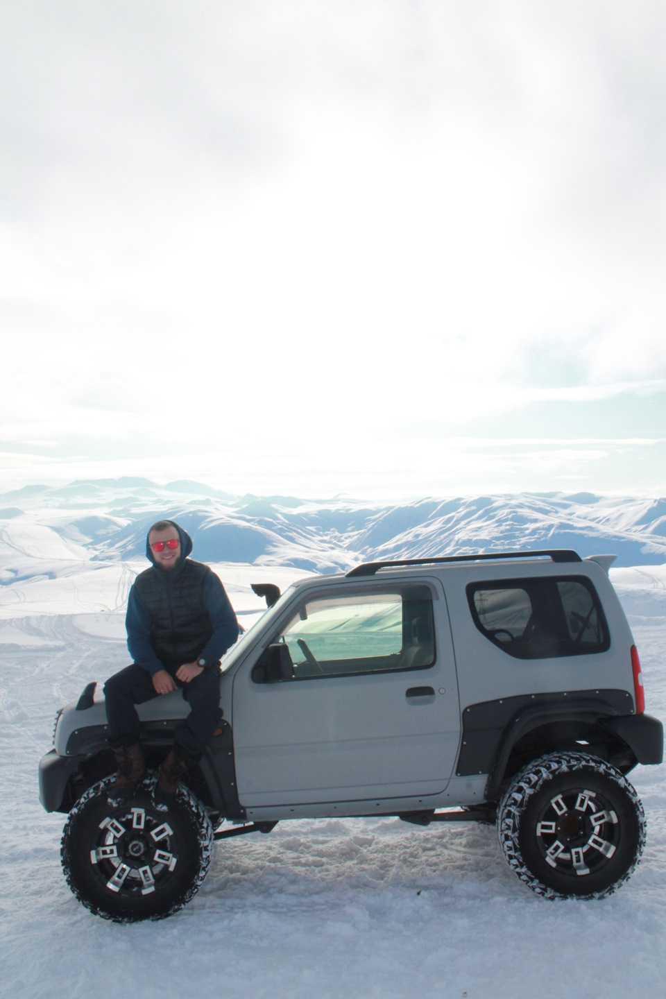 Доработка передних стоек. — Toyota Hilux Surf (3G), 2,7 л., 2000 года ...