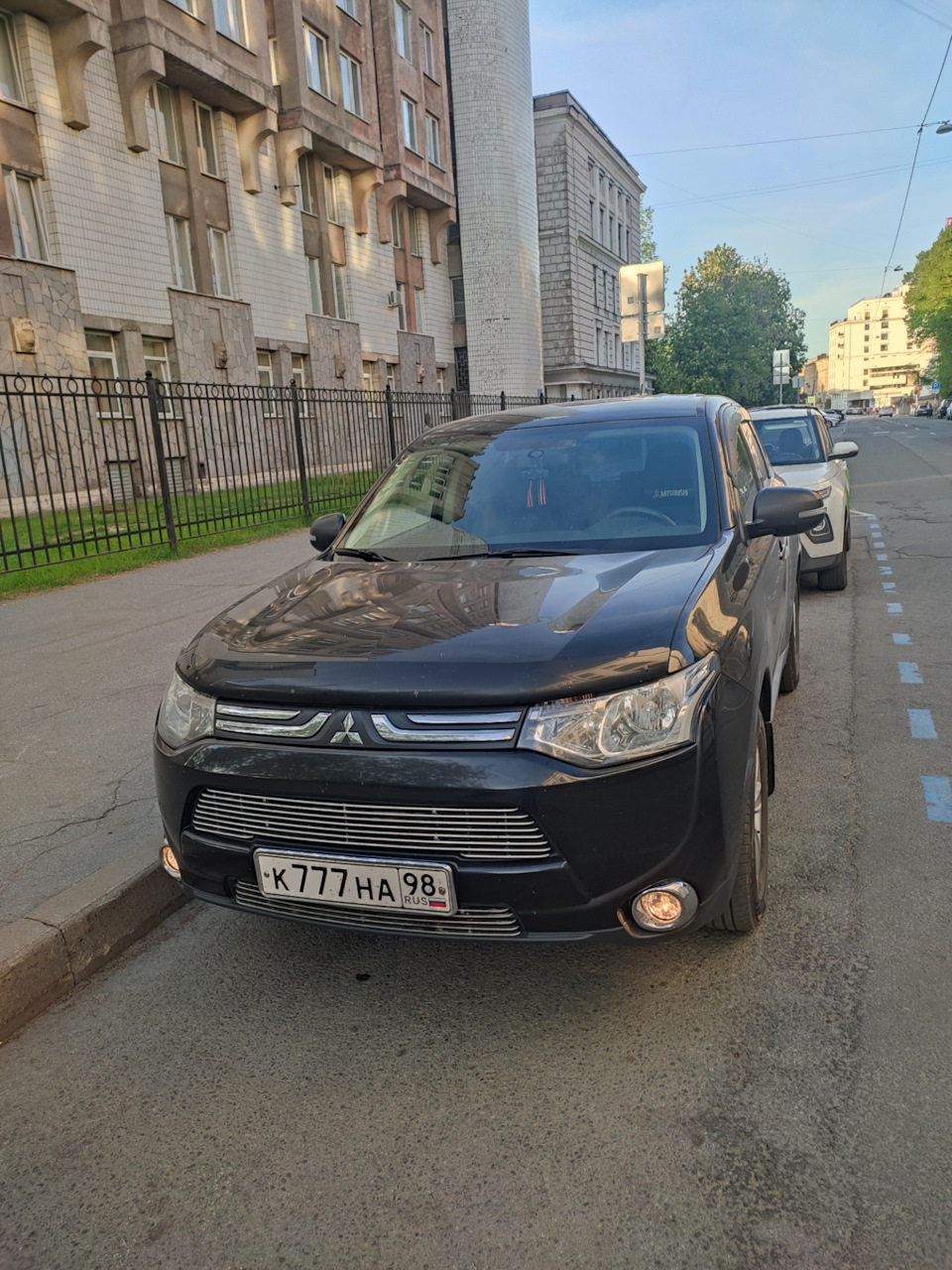 Писк(свист). — Mitsubishi Outlander (3G), 2 л, 2013 года | поломка | DRIVE2