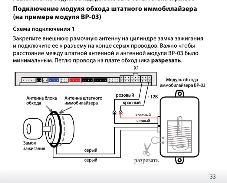 Вр 03 старлайн подключение