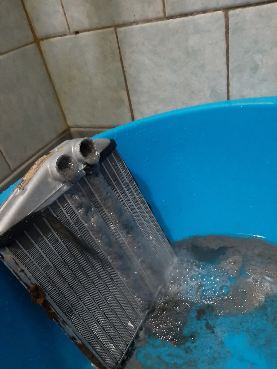 Чистка радиатора печки. — DRIVE2