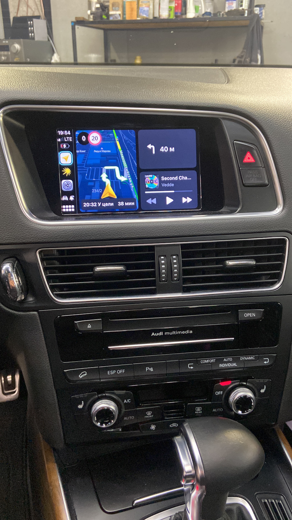 CarPlay — Audi Q5 (1G), 3 л, 2010 года тюнинг DRIVE2