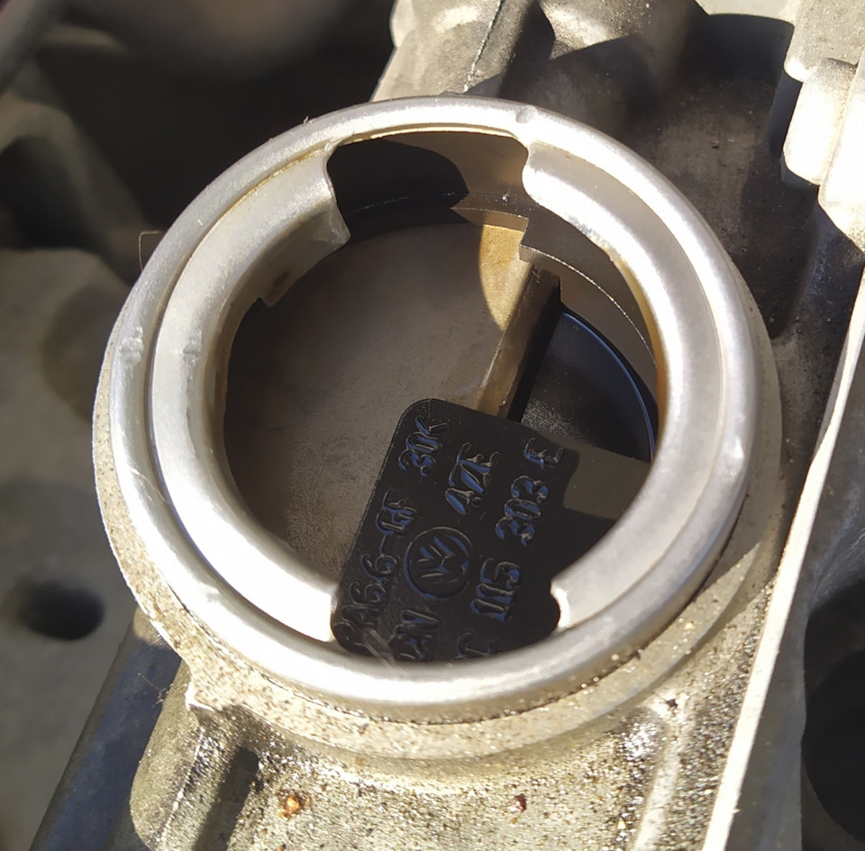 Сопливит масло из-под крышки — Volkswagen Jetta VI, 1,6 л, 2012 года ...