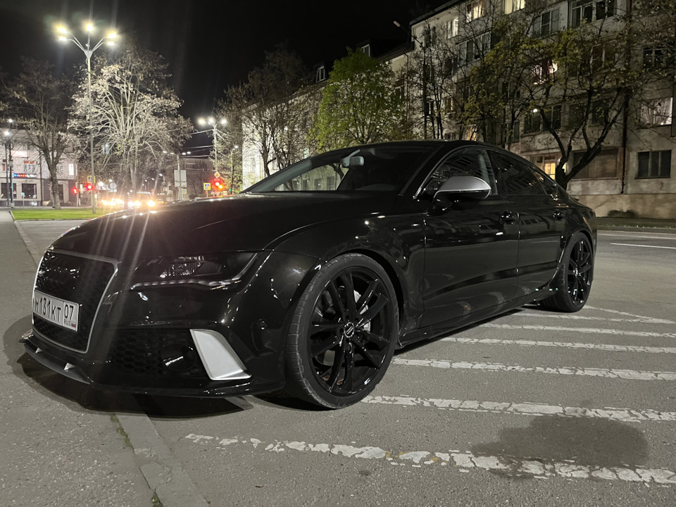 Пару фото с новыми дисками — Audi A7 Sportback (1G), 3 л, 2012 года ...