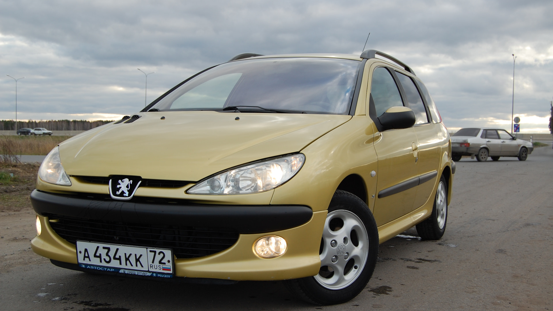 Peugeot 206 SW 1.4 бензиновый 2002 | Моя прелесть)) на DRIVE2