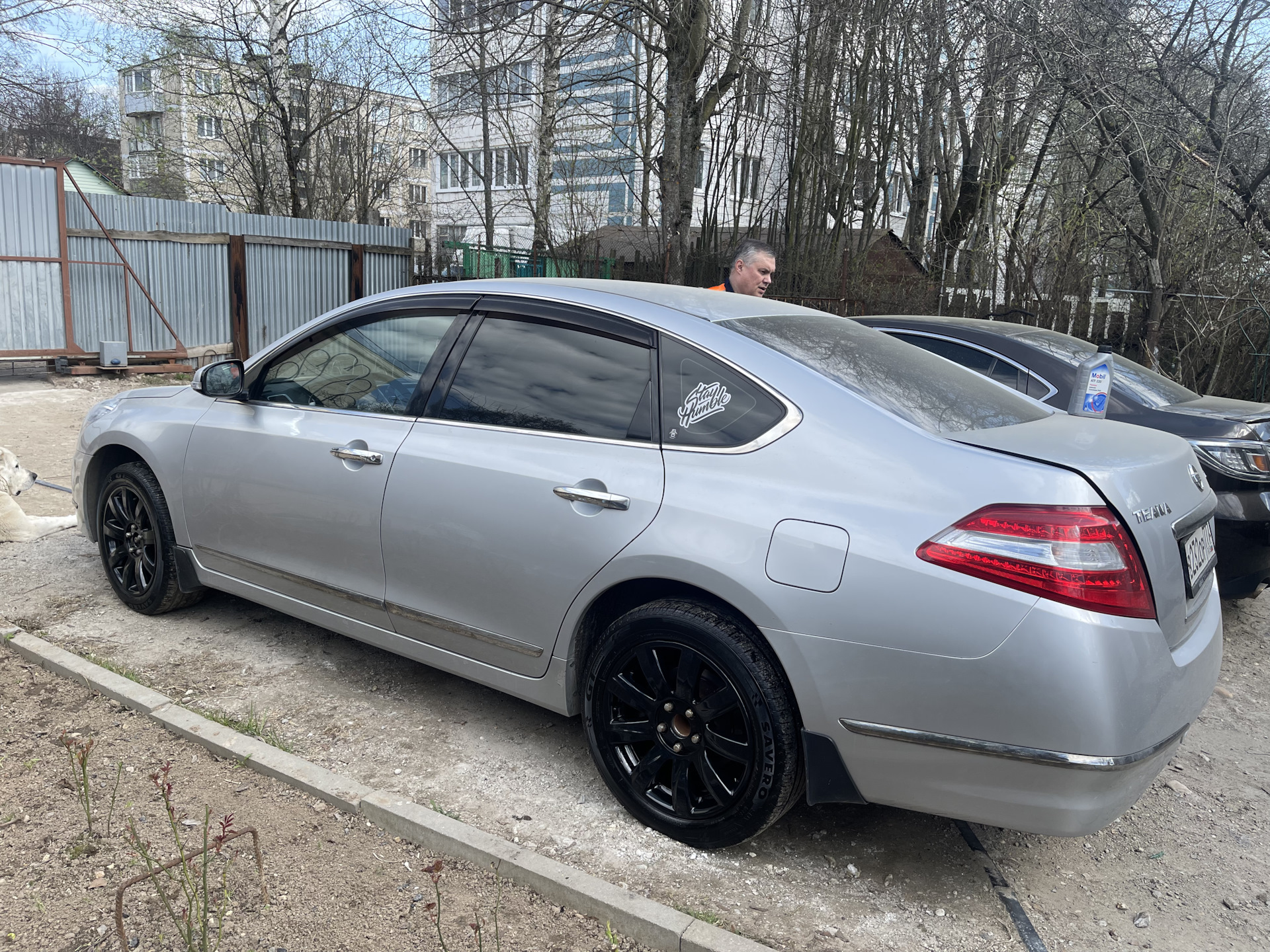 Покраска дисков — Nissan Teana (J32), 2,5 л, 2010 года | колёсные диски ...