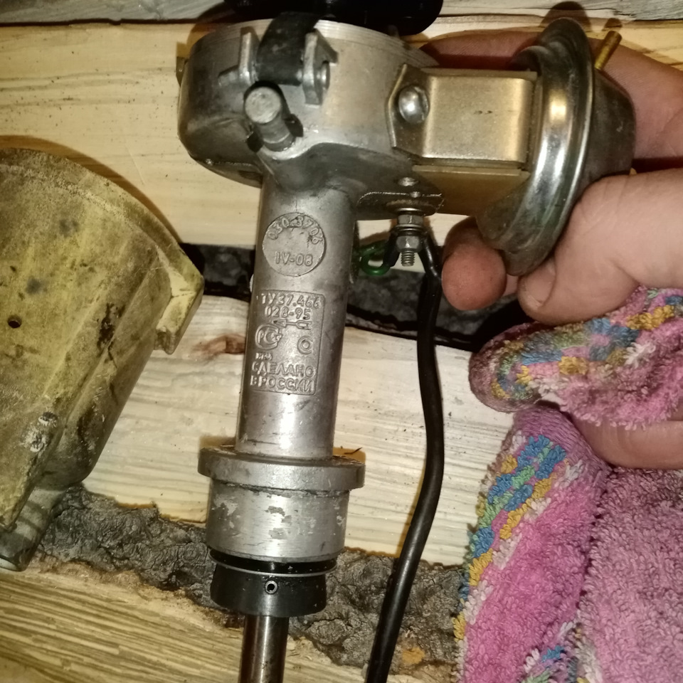 Трамблёр нового образца с коротким контактом. Пробег ≈ 1 моточас😂🤭 — Москвич Святогор