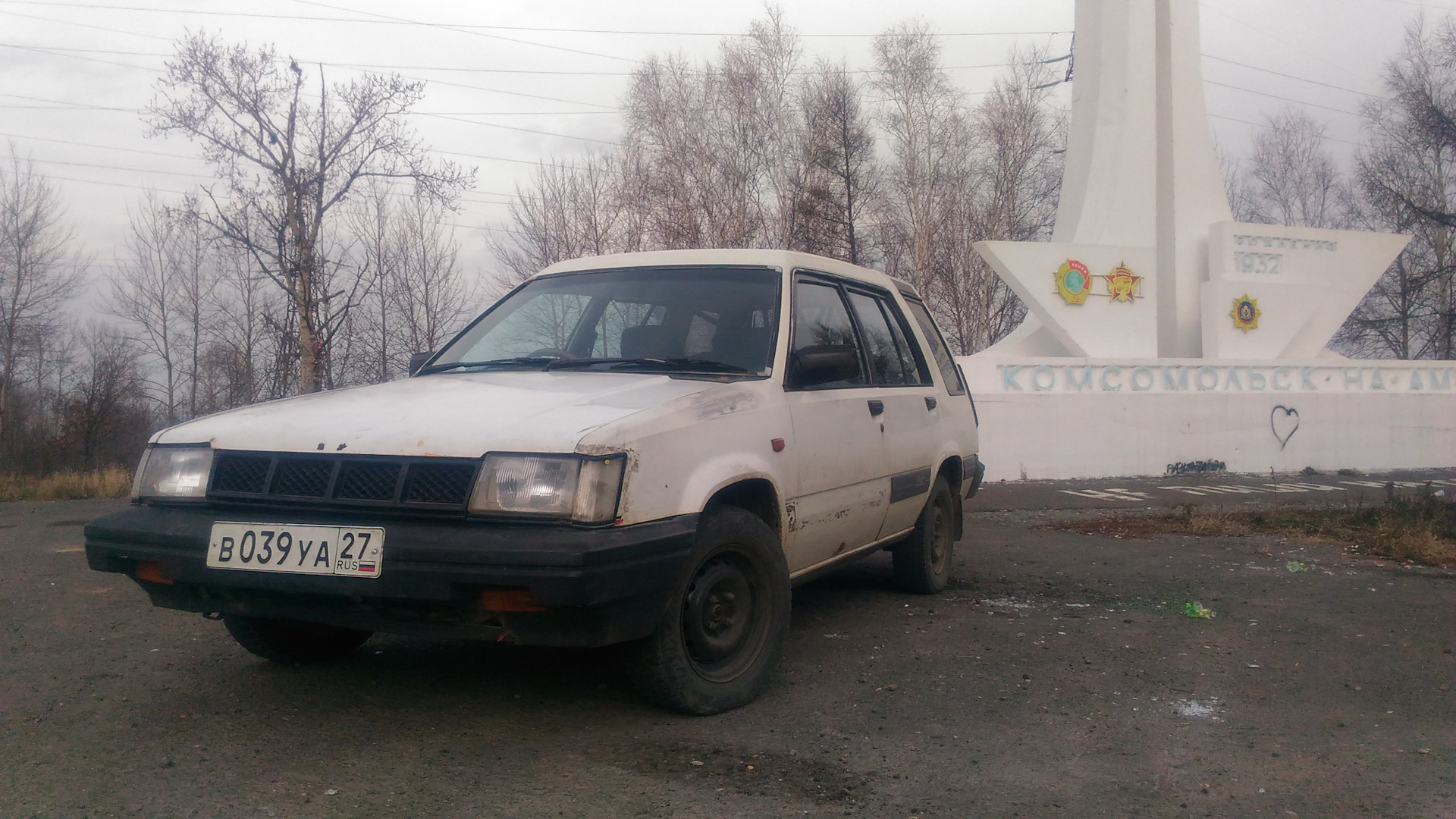 Toyota Sprinter Carib (25) 1.5 бензиновый 1986 | Бродяга на DRIVE2