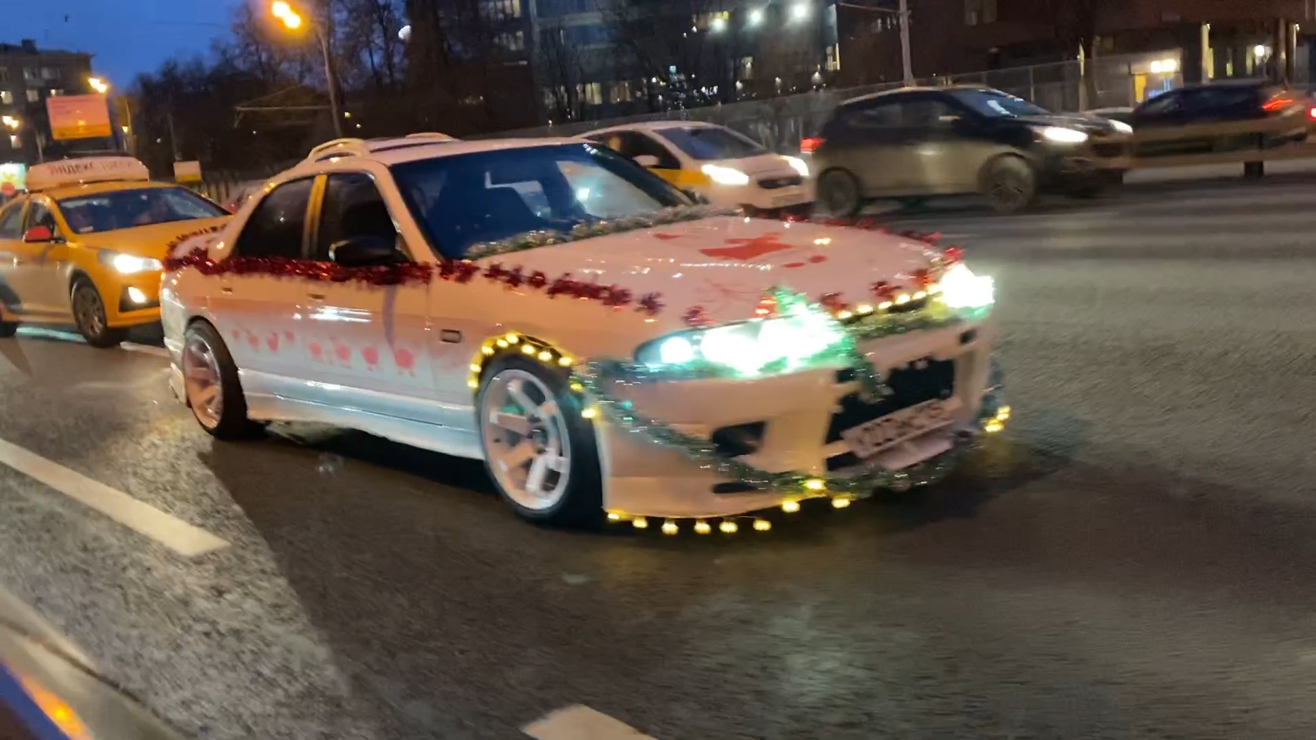 Nissan Skyline r34 Насти туман